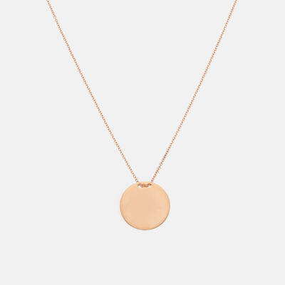 Round Tag Necklace