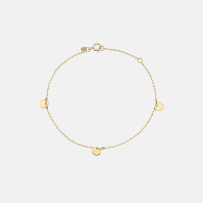 Mini Coin Charm Bracelet