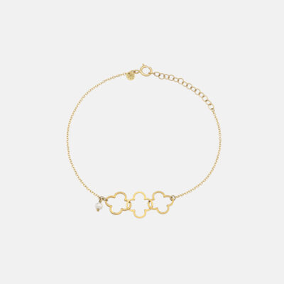 Interlocking Cross Bracelet