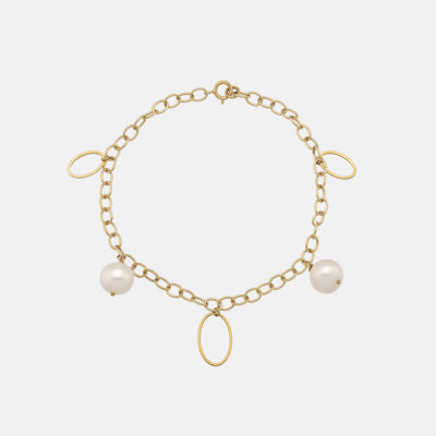 Oval Charm Bracelet