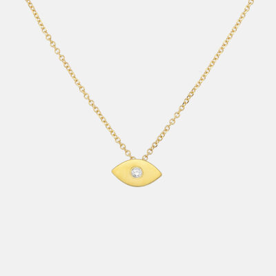 Mini Diamond Eye Necklace