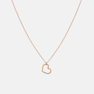Heart Outline Necklace