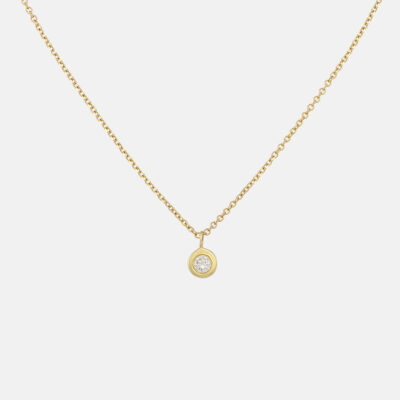 Mini Diamond Dot Necklace