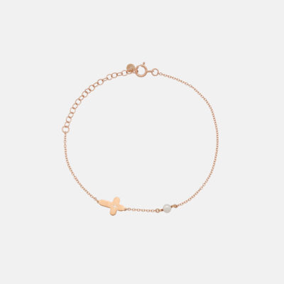 Minimal Cross Bracelet