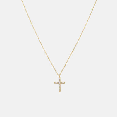 Fine Cross Necklace