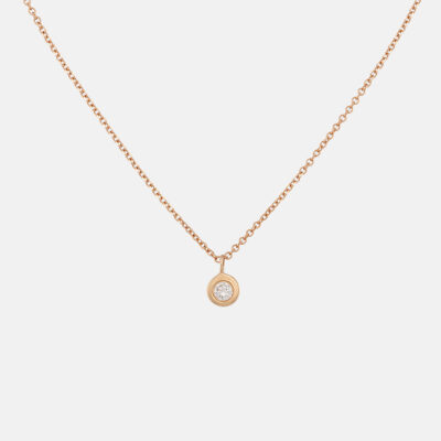 Mini Diamond Dot Necklace