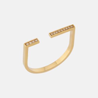 Semi Square Stacking Diamond Rings