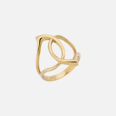 Interlocking Drops Ring