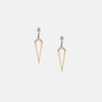 Spike Bicolour Earrings