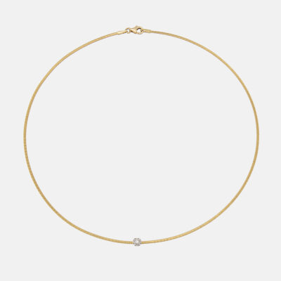 Handmade Single Wire Wrap Necklace