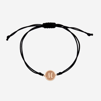 Monogram Coin Bracelet
