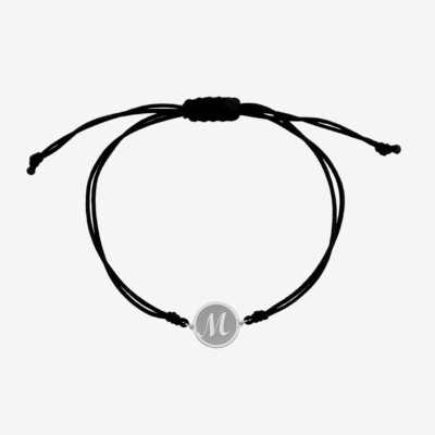Monogram Coin Bracelet