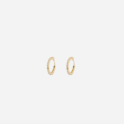 Thin Hoop Earrings