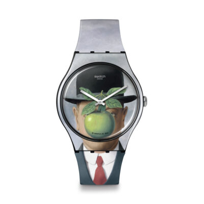 Le Fils De L'Homme By Rene Magritte SUOZ350 SWATCH