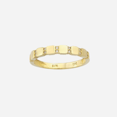 Stackable New Retro Ring
