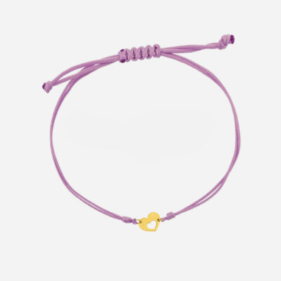 Heart Cord Bracelet
