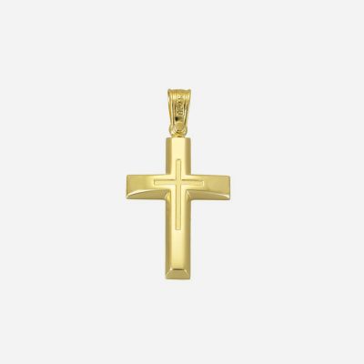 Classic Yellow Gold Cross