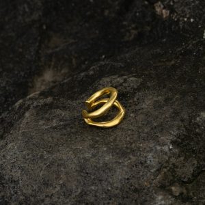 double-fracture-ear-cuff-goldplated-HR-1