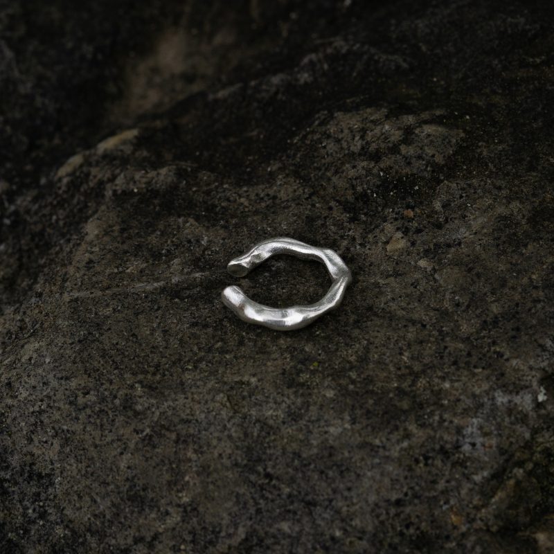 fracture-ear-cuff-silver-HR-1