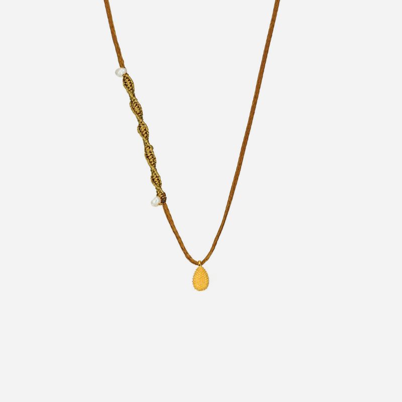 Pine Cone Necklace