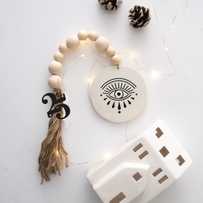 Ceramic Eye 2025 Hanging Lucky Charm