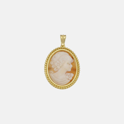 Lady of Grace Cameo Pendant