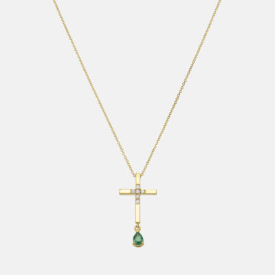 Emerald Grace Cross