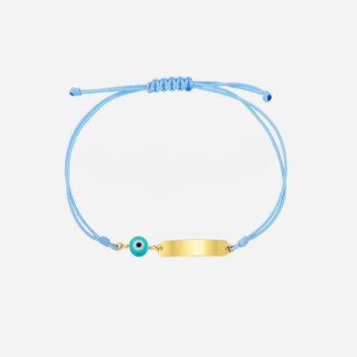 Modern Boy's ID Cord Bracelet