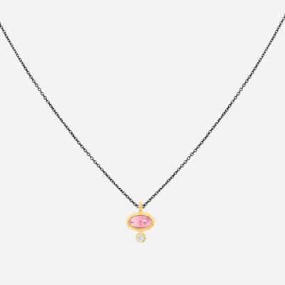 Byzadium Mosaic Tourmaline Necklace